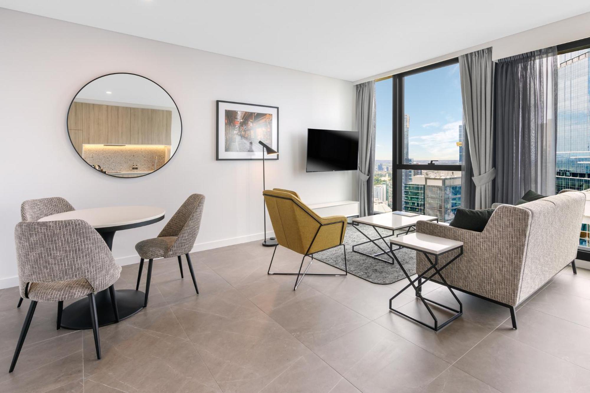 Meriton Suites King Street Melbourne Dış mekan fotoğraf