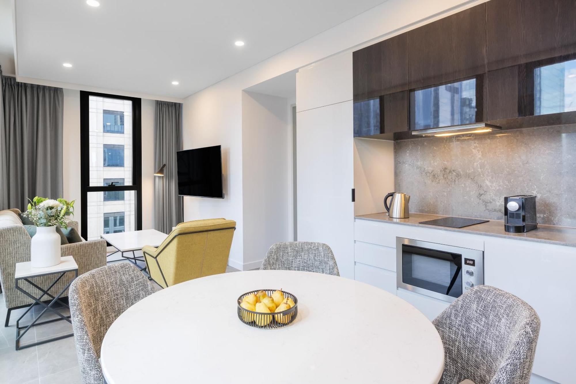 Meriton Suites King Street Melbourne Dış mekan fotoğraf