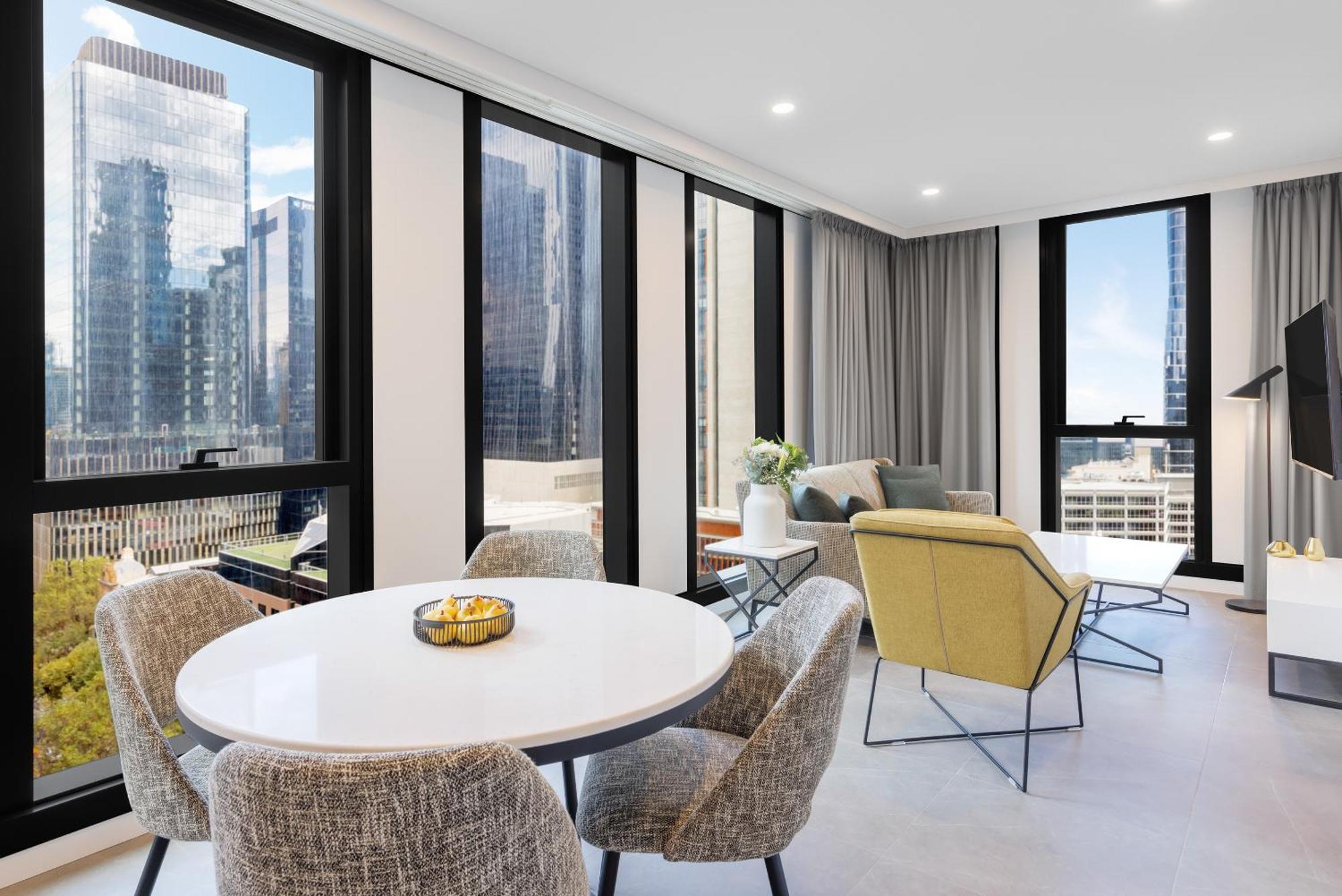 Meriton Suites King Street Melbourne Dış mekan fotoğraf